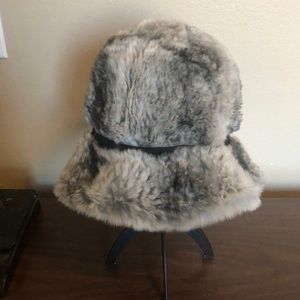 Vintage Saks Fifth Ave Millinery Chinchilla Hat